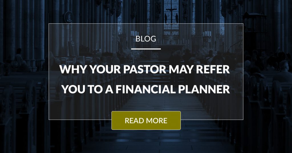 Pastor Refer You To Financial Planner