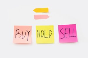 Buy Hold Sell Post Its