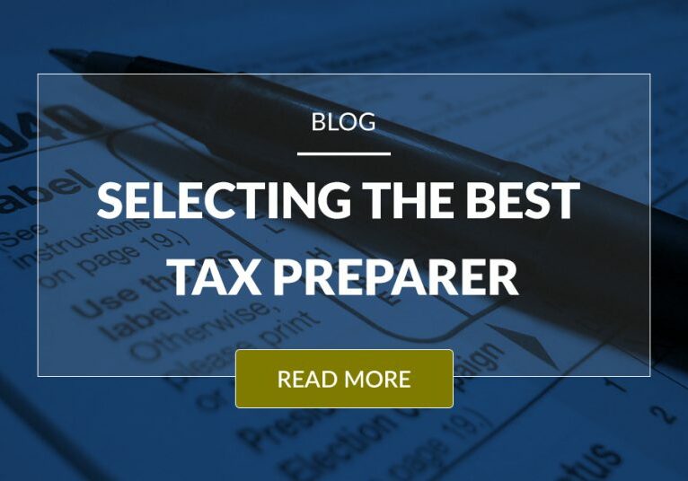Selecting The Best Tax Preparer