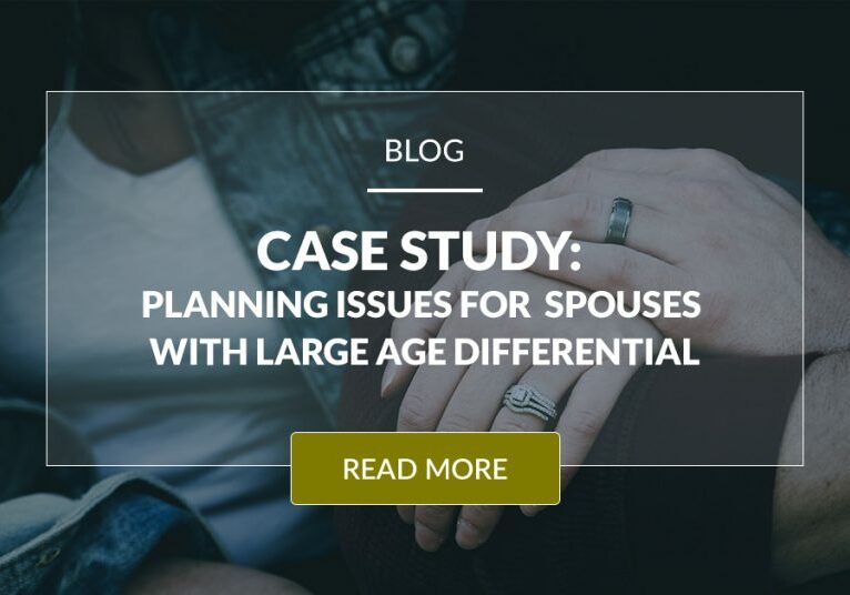 Financial Issues For Spouses With Large Age Differential
