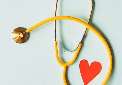 Stethescope and Heart